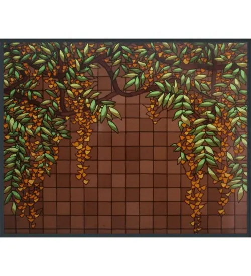 Frank Lloyd Wright Martin House Wisteria Glass Panel