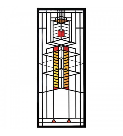 Frank Lloyd Wright Robie Window 51 Art Stained Glass Panel