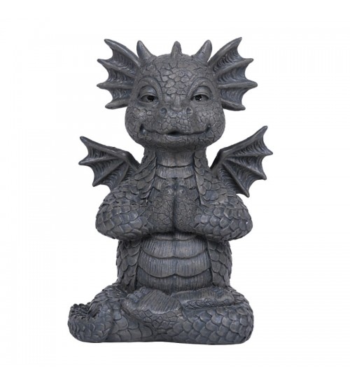 Meditation Small Dragon Garden Statue