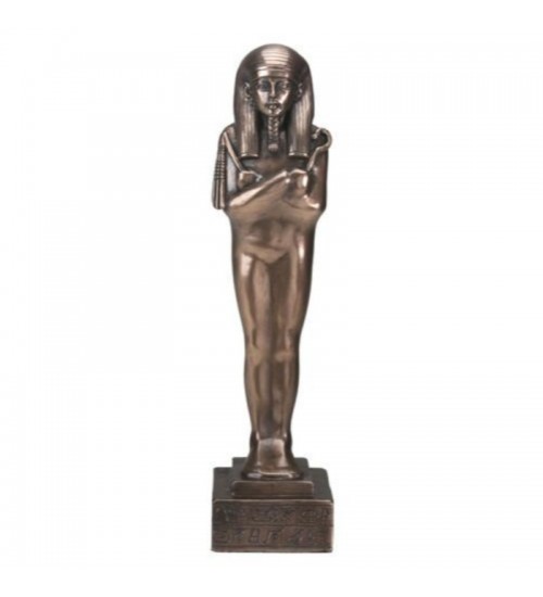 Shabti Egyptian Mummy Bronze Tomb Figure