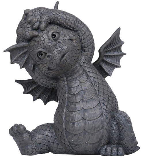 Garden Dragon Yoga Stretch Statue