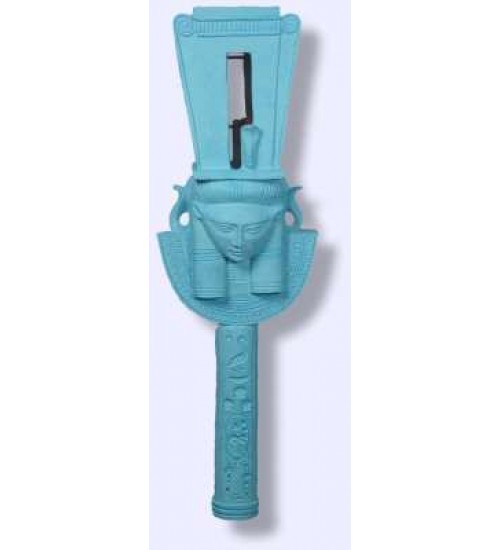 Hathor Turquoise Blue Sistrum