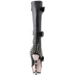 Spine Heeled Muerto Studded Knee Boots