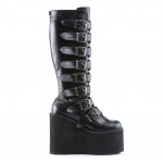 Swing Buckled Womens Platform Boots