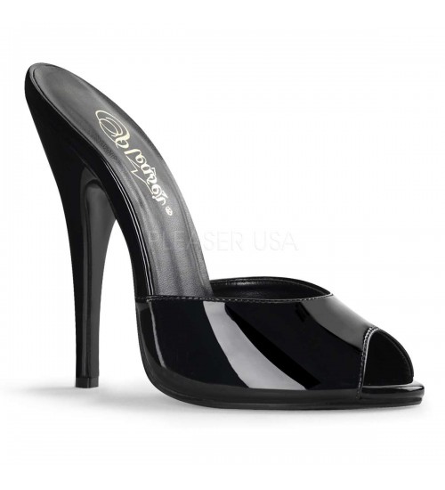 Domina High Heel Peep Toe Slide