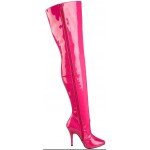 Seduce Hot Pink Thigh High Sexy Boots