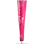 Seduce Hot Pink Thigh High Sexy Boots