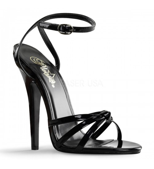 Black Domina High Heel Sandal