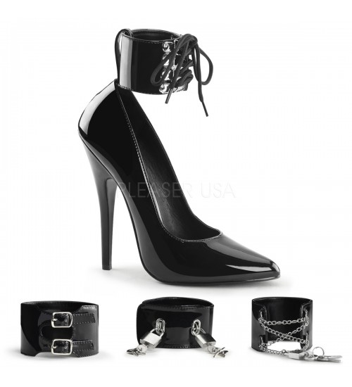 Ankle Cuff Domina 6 Inch High Heel Pump