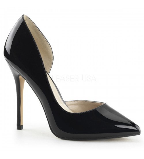 Amuse Black 5 Inch High Open Side Pump