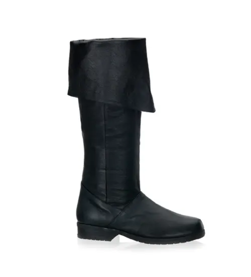 Maverick Unisex Flat Knee High Pirate Boots