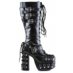 All Tied Up Charade Gothic Knee Boots