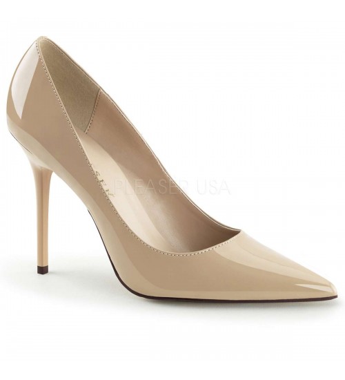 Nude Classique Pointed Toe Pump