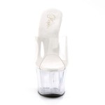 Adore Clear Platform High Heel Mule