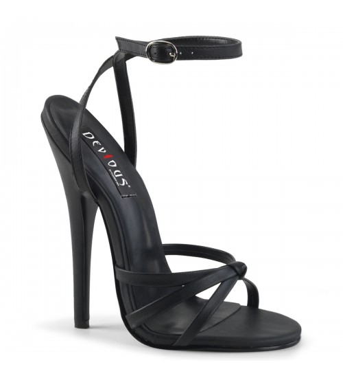 Black Domina High Heel Sandal