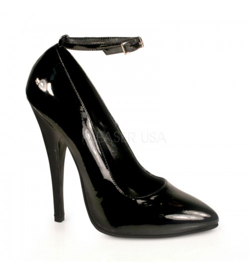 Ankle Strap Domina 6 Inch High Heel Pump