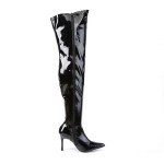 Lust Wide Width Black Thigh High Boots