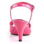 Hot Pink Belle 3 Inch Heel Sandal