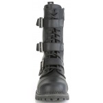 Riot 12 Mens Steel Toe Faux Leather Combat Boots