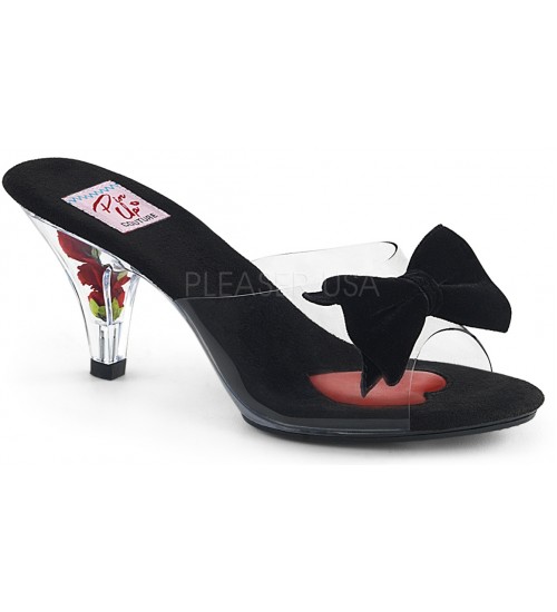 Belle Rose Filled Heel Womens Slide