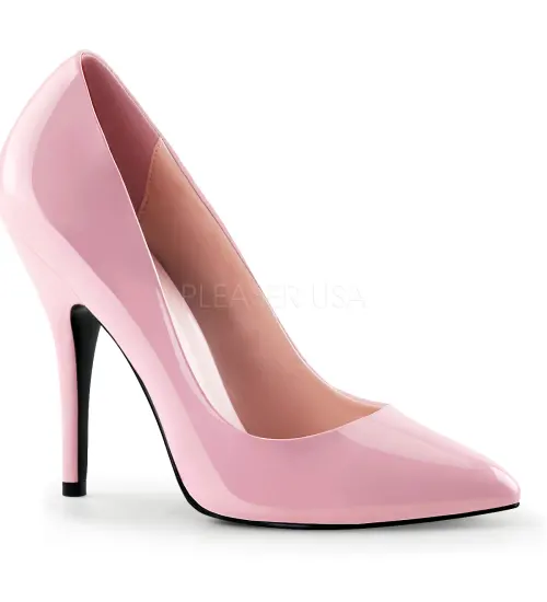 Baby Pink 5 Inch Heel Seduce Stiletto Pump