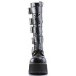 Trashville Buckled Up Unisex Knee Boots