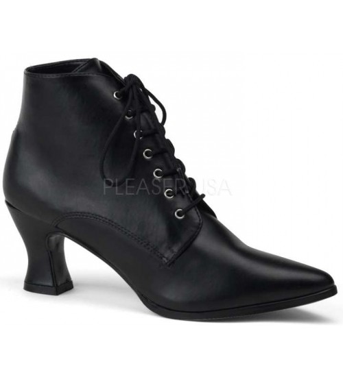 Black Victorian Ankle Bootsie