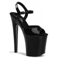 Xtreme Black Platform Sandal