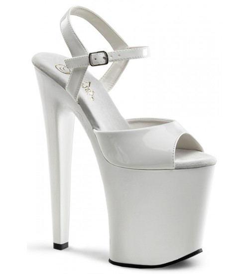 Xtreme White Platform Sandal