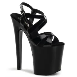 Xtreme 8 Inch Heel Strappy Platform Sandal