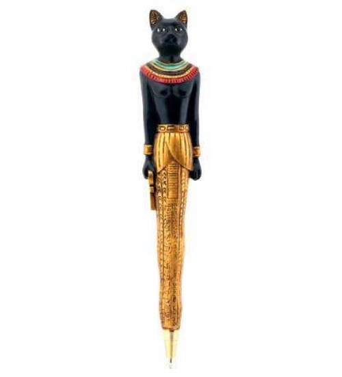 Bastet Cat Refillable Ball Point Pen