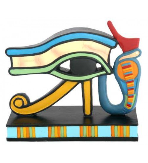 Wedjat Eye of Horus Mini Statue