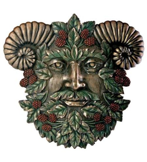 Greenman Summer Wall Plaque