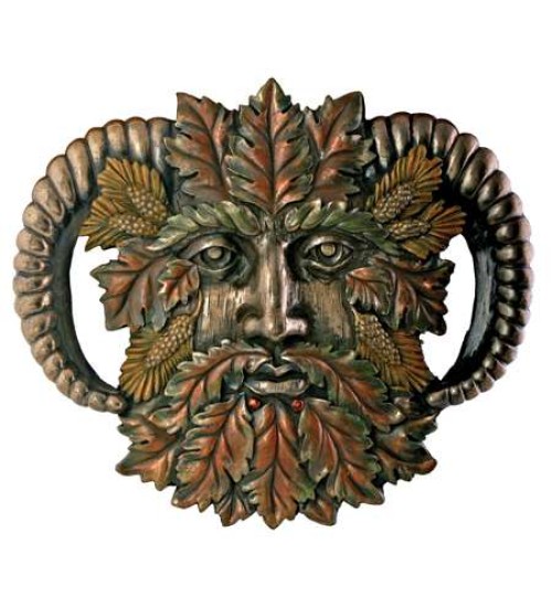 Greenman Fall Wall Plaque