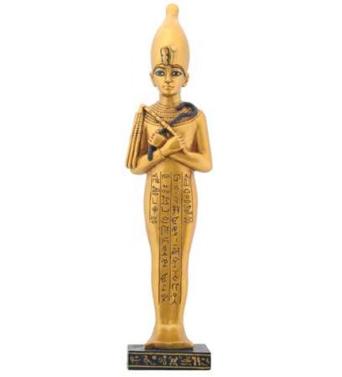 Shawabty Egyptian Statue with White Crown