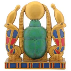 Khepri Cobra Sun Plaque