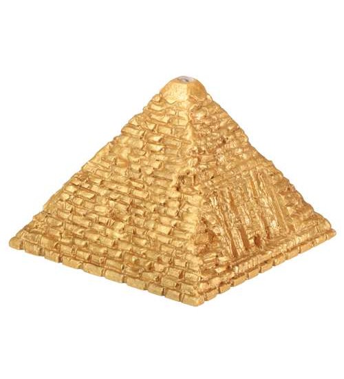 Golded Lighted Small Pyramid