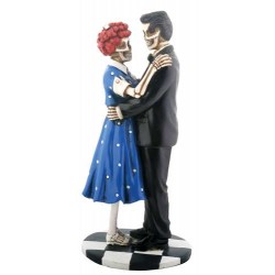 Endless Love 50s Style Skeletal Statue