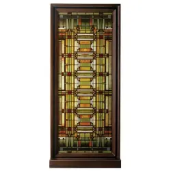 Frank Lloyd Wright Oak Park Skylight Art Glass Panel