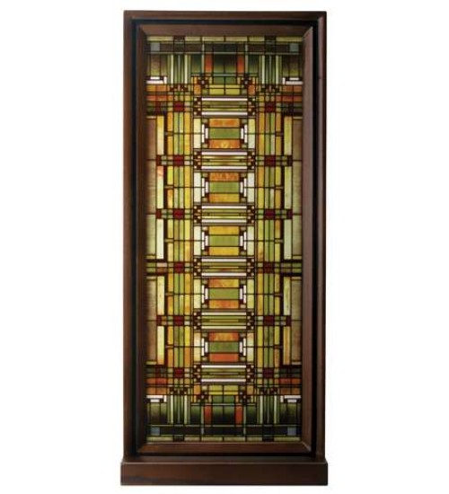 Frank Lloyd Wright Oak Park Skylight Art Glass Panel