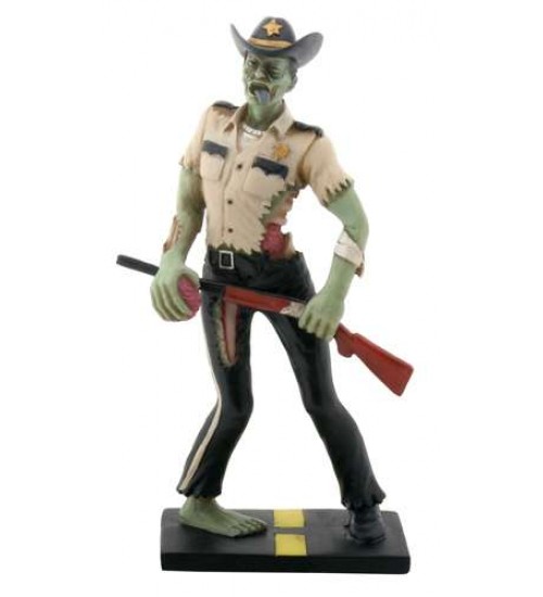Zombie Sheriff Statue