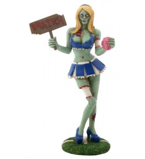 Zombie Cheerleader Statue