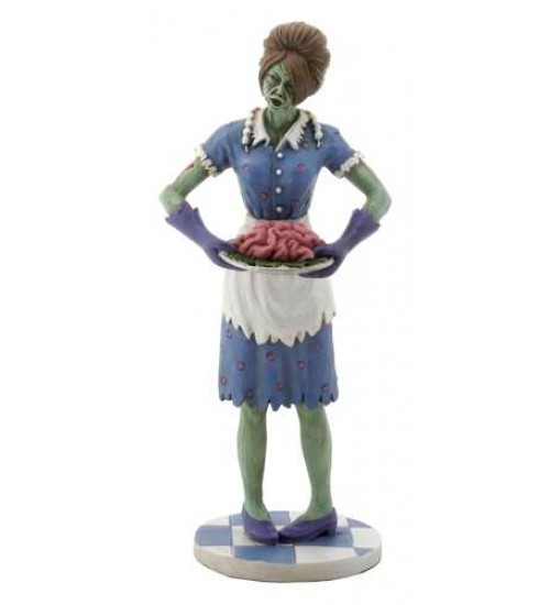 Zombie Housewife Statue