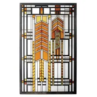 Autumn Sumac Frank Lloyd Wright Stained Glass Art