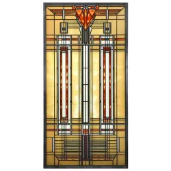 Bradley House Skylight Frank Lloyd Wright Stained Glass Art