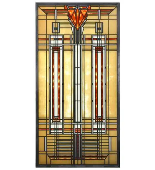 Bradley House Skylight Frank Lloyd Wright Stained Glass Art