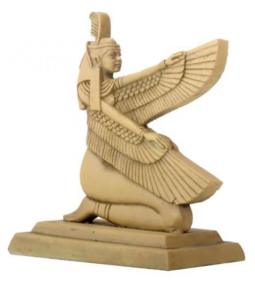 Hieroglyphic Maat Egyptian Statue