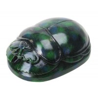 Green Mini Egyptian Scarab