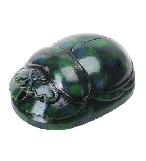 Green Mini Egyptian Scarab