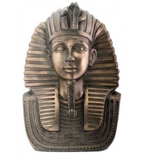 King Tut Bronze Resin Bust